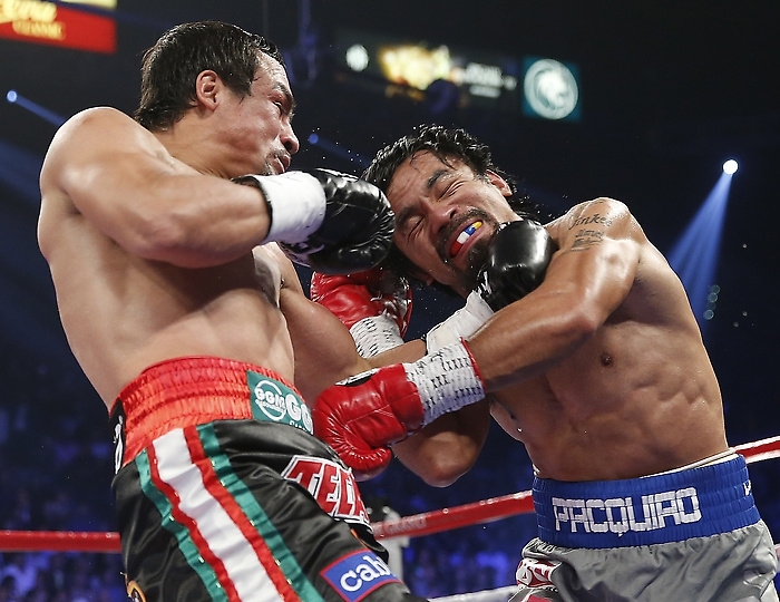 Juan Manuel Marquezknocks out Manny Pacquiao Like it's Nothing!