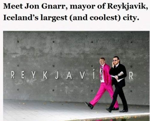 Quite possibly the coolest mayor in the world