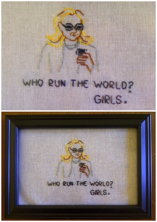 Amazing Pop Culture Inspired Needlepoint