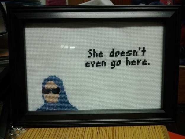 Amazing Pop Culture Inspired Needlepoint