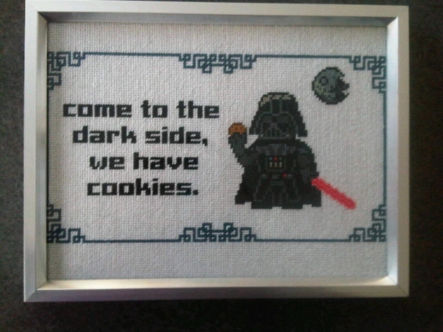 Amazing Pop Culture Inspired Needlepoint