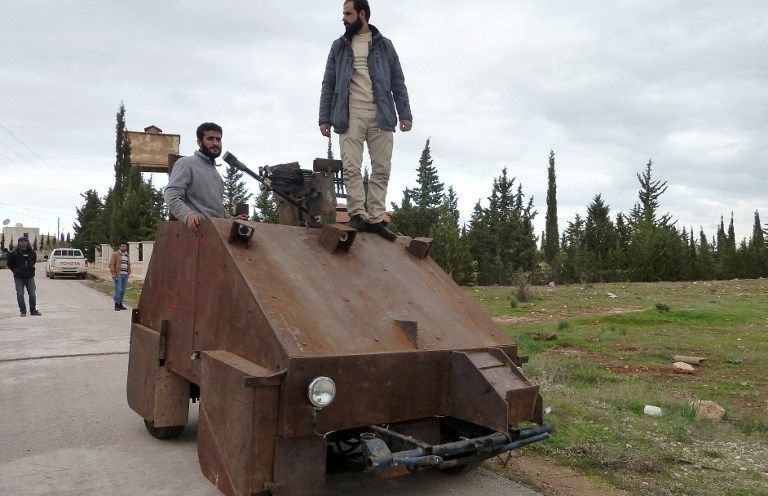 New Fighting Machine of Syria Rebels 