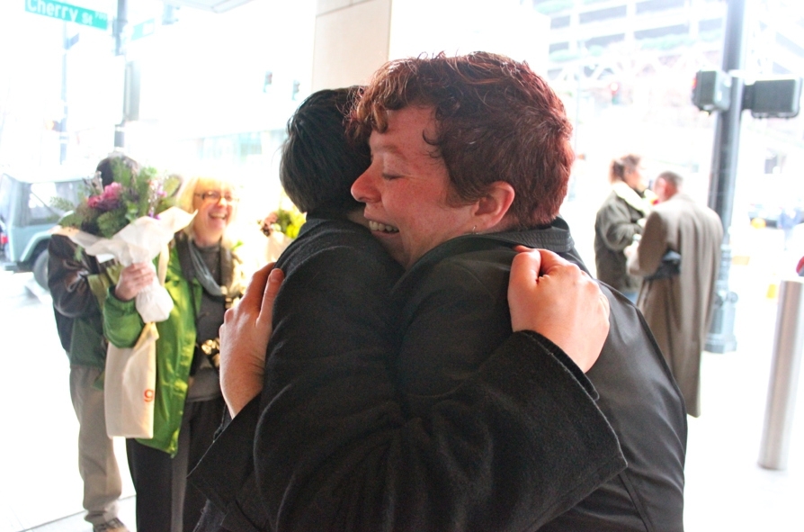 Joyful Declarations Of Love From Newlyweds In Seattle