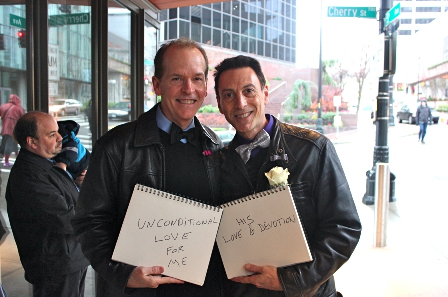 Joyful Declarations Of Love From Newlyweds In Seattle