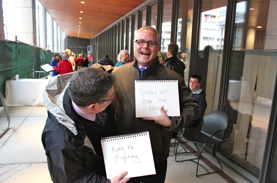 Joyful Declarations Of Love From Newlyweds In Seattle