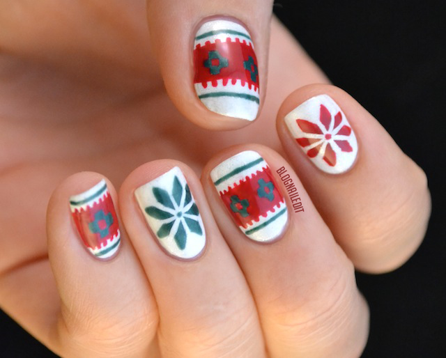 Holiday Nails With Pizzaz