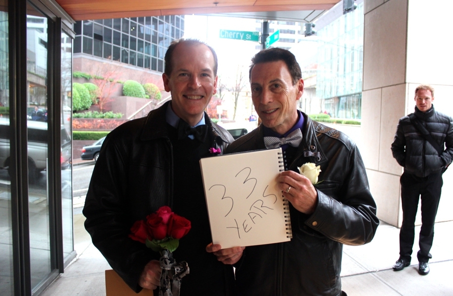 First Day Of Marriage Equality: Seattle