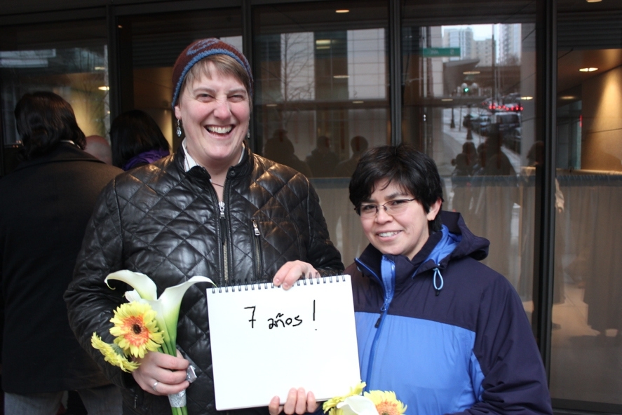 First Day Of Marriage Equality: Seattle