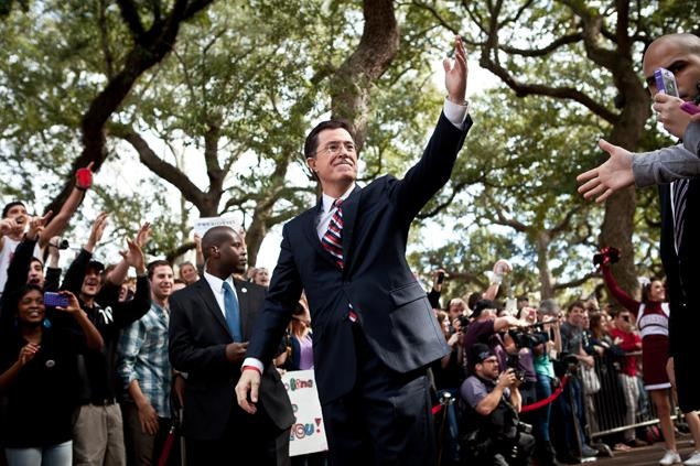 Senator Stephen Colbert!