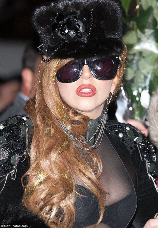 Lady Gaga in Moscow 