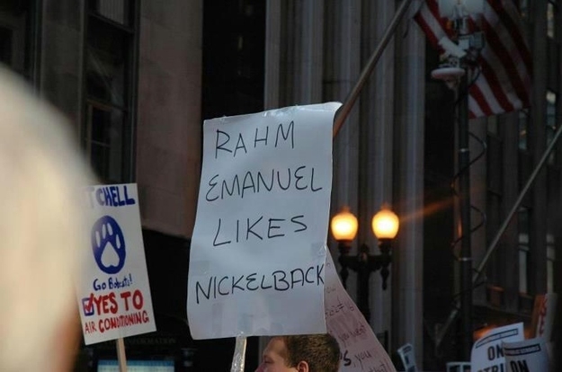 Best Protest Signs Of 2012