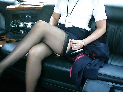 Stewardesses Having Fun 