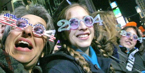 New Years Glasses Through the Years