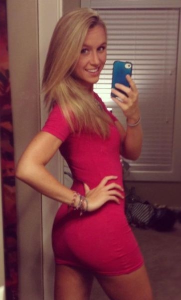 Innocent Teen Girls Tight Dress