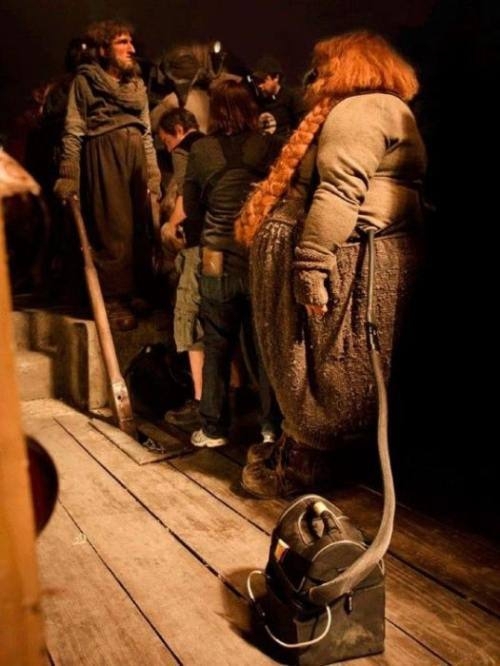 The Hobbit Scenes On Set
