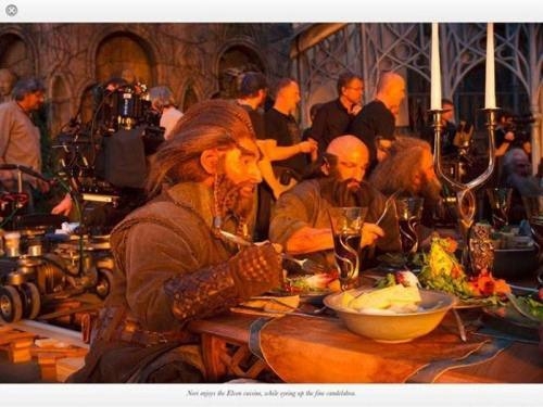 The Hobbit Scenes On Set