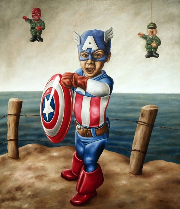 Devious & Dark Pop Culture Paintings By Camargo Valentino