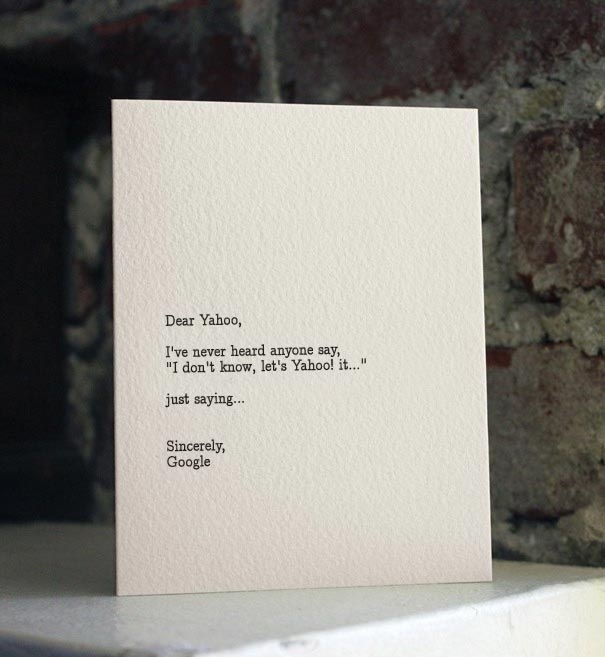 Hilarious Dear Blank, Please Blank Letters 