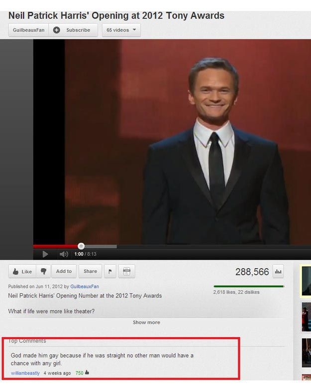The Funniest YouTube Comments of 2012 