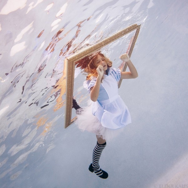 Enchanting Underwater Photos of Alice In Wonderland 