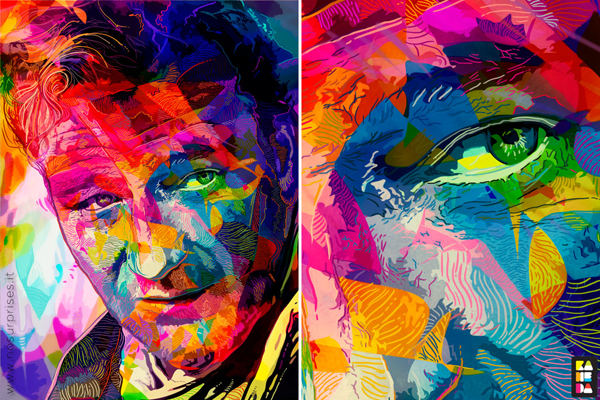 Hollywood Stars Blasted With Pop Art Colour | So Bad So Good