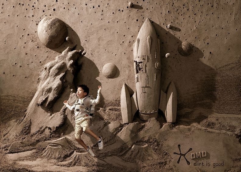 Dirt is Good: Joo Heng Tan's Sand Sculpture Backdrops