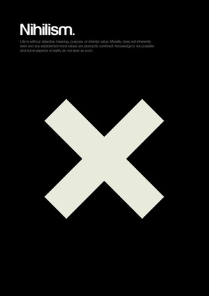 Minimalist posters explain complex philosophical concepts 