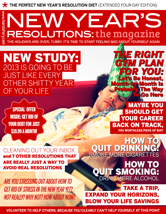 New Year's Resolutions: The Magazine