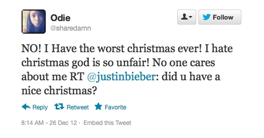 Miserable People On Twitter Who Had The 'Worst Christmas Ever'