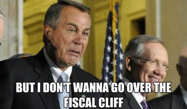 The Fiscal Cliff In Meme