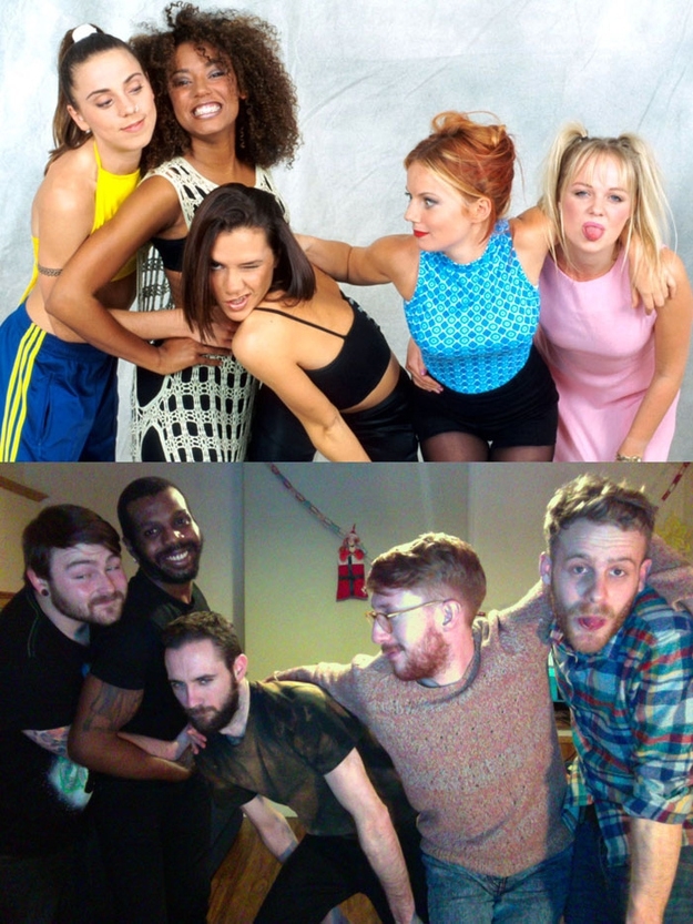 Gay Dudes Recreate Spice Girls Moments