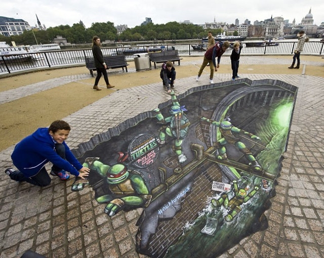 Amazing Ultra-Realistic 3D Graffiti!