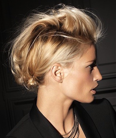 Would You Rock the Banana Clip Faux Hawk?