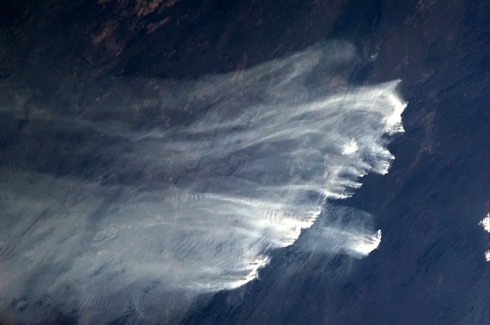 Australian Brush Fires From Space