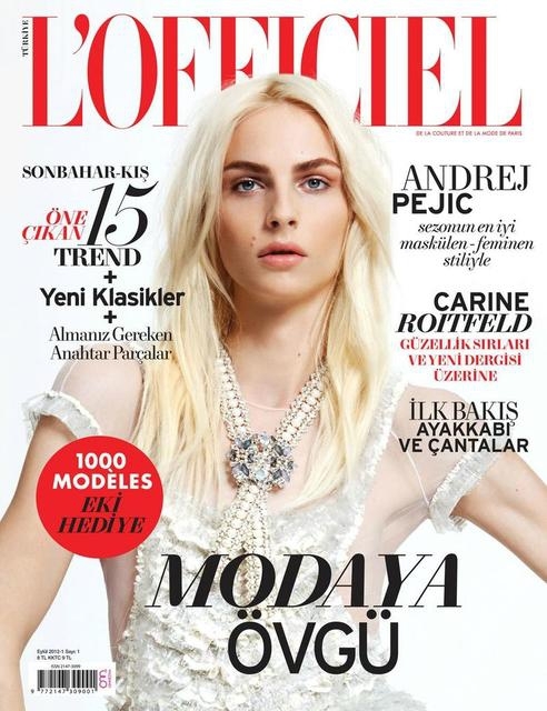 Andrej Pejic is the First Man On the Cover of Elle Serbia