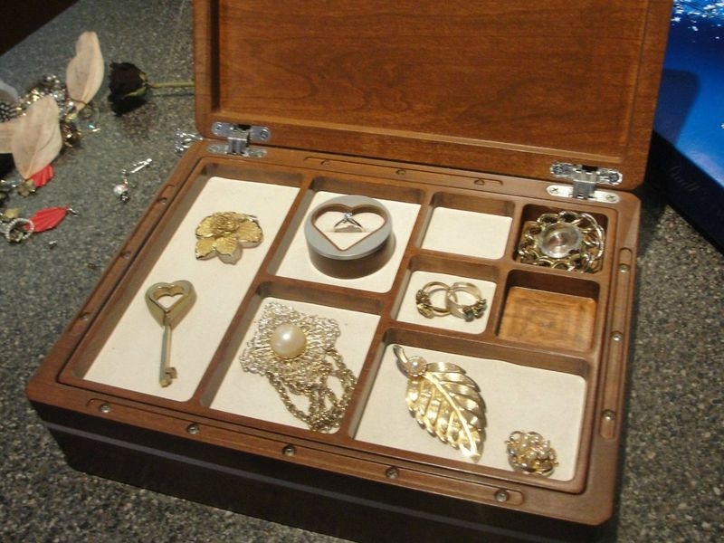 Jewelry Box with a Secret 