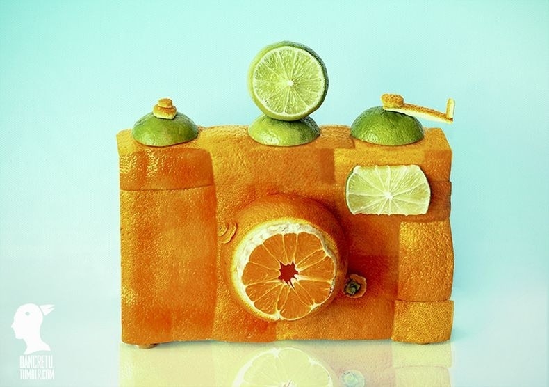 Food Sculptures by Dan Cretu 
