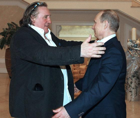Famous French Actor Gerard Depardieu Becomes Russian