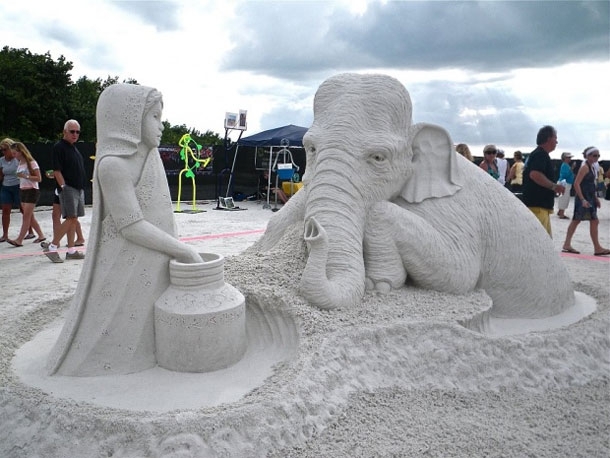 World Champion Sand Sculptor