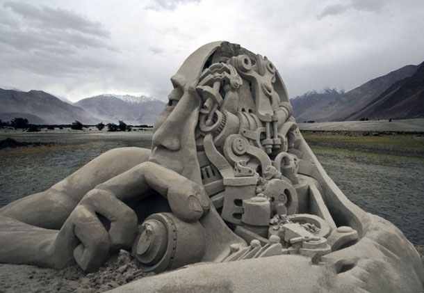 World Champion Sand Sculptor