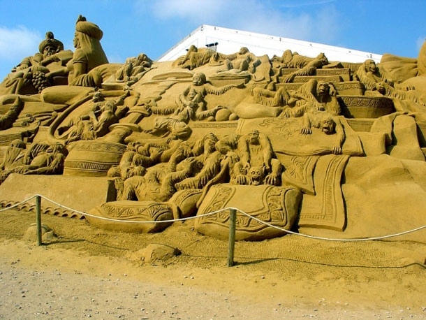 World Champion Sand Sculptor