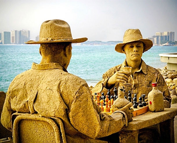 World Champion Sand Sculptor