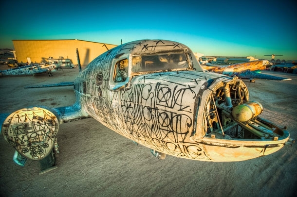 Airplanes Transformed into Beautiful Mechanical Pieces of art