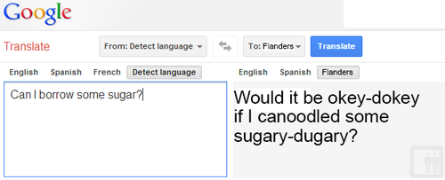 Google Translate:Now Speaks Ned Flanders