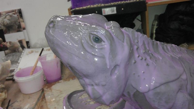 Hand-Made Iguana 