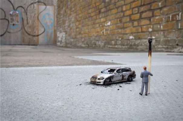 Little People – a Tiny Street Art Project 