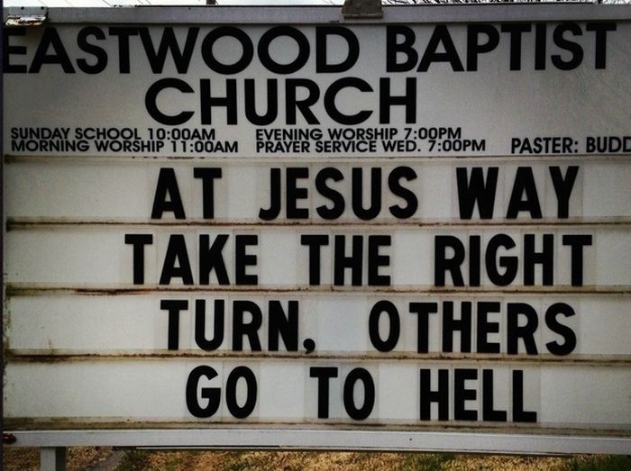 Awkward Church Signs 