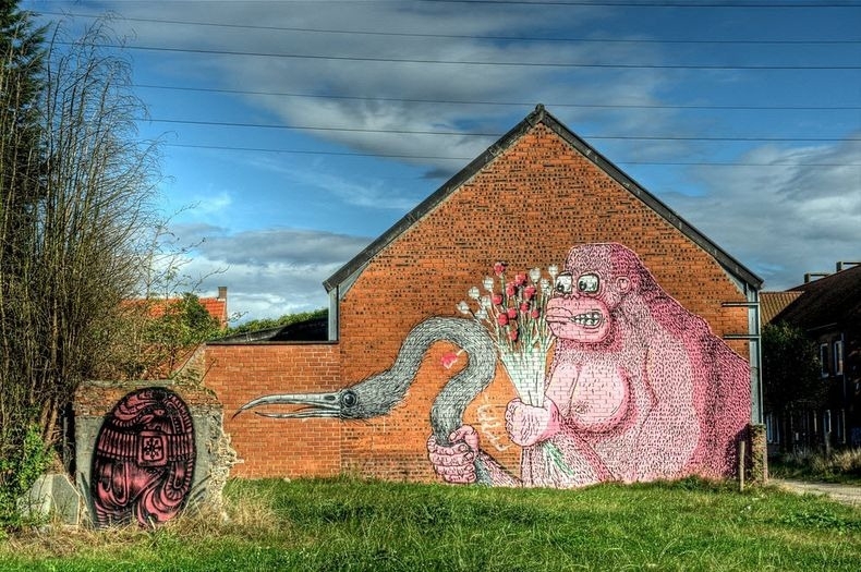 The Doomed Village of Doel And Its Amazing Street Art