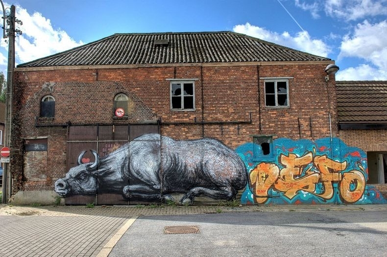 The Doomed Village of Doel And Its Amazing Street Art