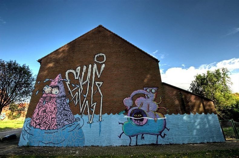 The Doomed Village of Doel And Its Amazing Street Art